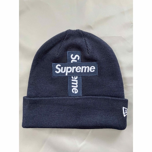 SUPREME Cross Box Logo Beanie 特别免费送货 38.0%割引 www.gold-and