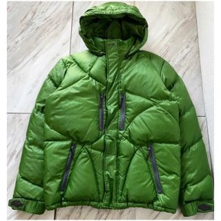 Oakley - 希少 Y2K vintage 00s OAKLEY 変形 緑 ダウンジャケットの