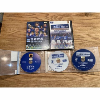 サッカー日本代表DVD 2枚セット(応援グッズ)