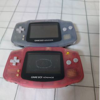 ゲームボーイアドバンス(ゲームボーイアドバンス)のAGB-S- GAMEBOY ADVANCE本体　2台(携帯用ゲーム機本体)