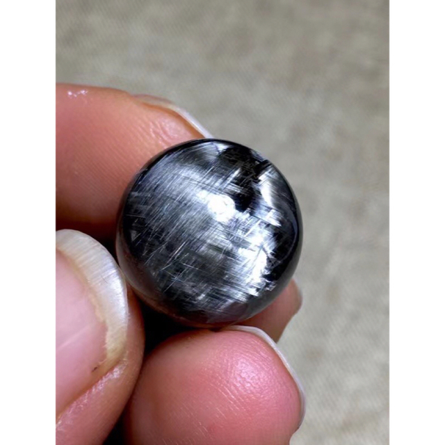 【高級】プラチナタイチンルチルクォーツ 丸玉 15mm 4