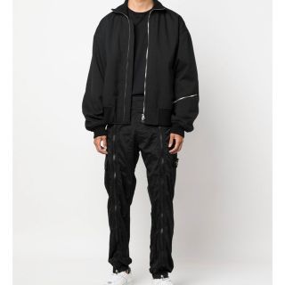 ストーンアイランド(STONE ISLAND)の即完売 stone island ナイロン センタージップ カーゴ(ワークパンツ/カーゴパンツ)