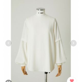 リムアーク(RIM.ARK)のRIM.ARK Volume sleeve R-neck tops(シャツ/ブラウス(長袖/七分))