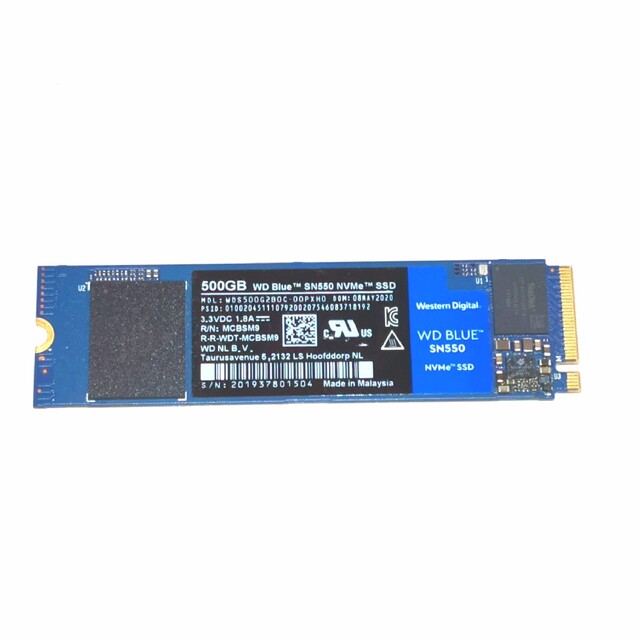 NVMe M.2 SSD WD Blue SN550 500GB