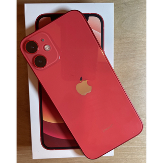 アップル(Apple)のiPhone 12 mini (PRODUCT)RED 128GB レッド(スマートフォン本体)