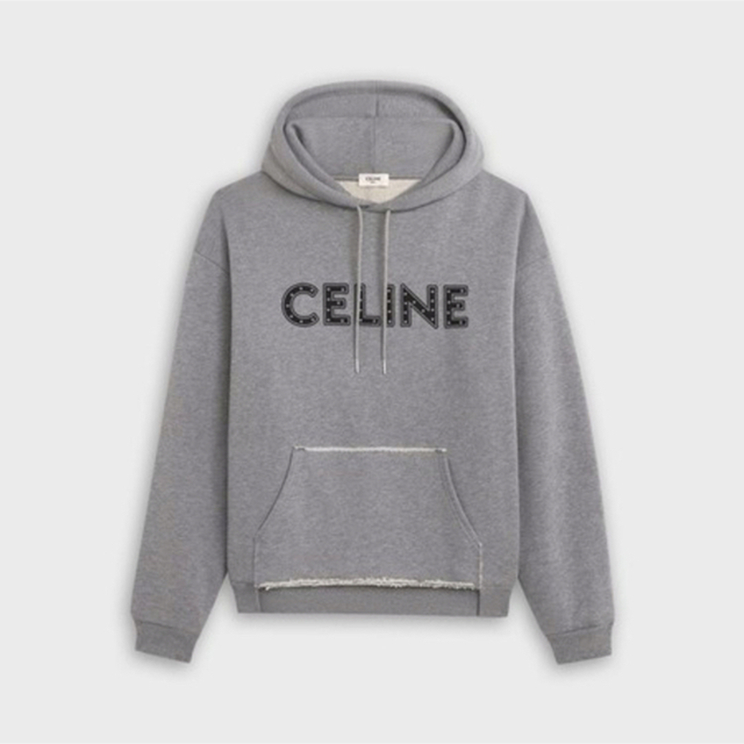 celine(セリーヌ)のセリーヌ スタッズ付き CELINE スウェットパーカー メンズのトップス(パーカー)の商品写真