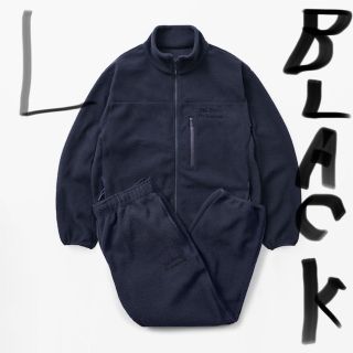 ennoy フリース　セットアップ  Lサイズ　BLACK(その他)