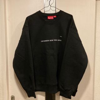 シュプリーム(Supreme)のsupreme shop small box crewneck NY店舗限定(スウェット)