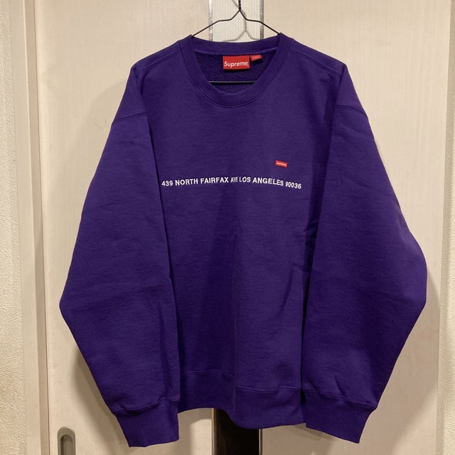 Supreme(シュプリーム)のsupreme shop small box crewneck LA店舗限定 メンズのトップス(スウェット)の商品写真