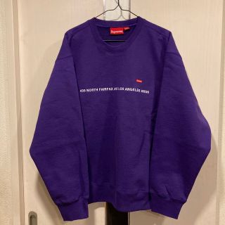 シュプリーム(Supreme)のsupreme shop small box crewneck LA店舗限定(スウェット)