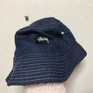 ステューシー(STUSSY)のsttusy バケットハット デニム(ハット)