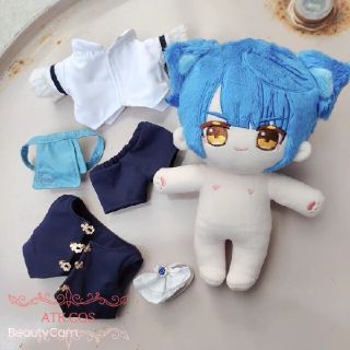 行秋 原神ぬいぐるみ 20cm 着せ替えの通販 by R's shop|ラクマ