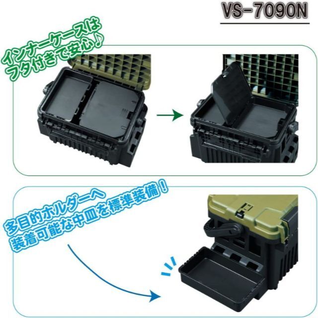 明邦(Meiho) ハンドル付きタックルボックス VS-7090N