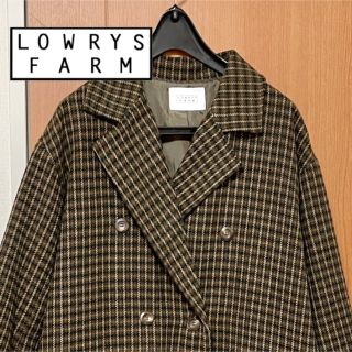 ローリーズファーム(LOWRYS FARM)のLOWRYS FARM   チェック　チェスターコート(チェスターコート)