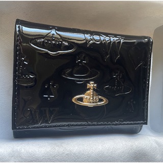 ヴィヴィアンウエストウッド(Vivienne Westwood)の【新品未使用】Vivienne Westwood　三つ折り財布　ブラック(財布)