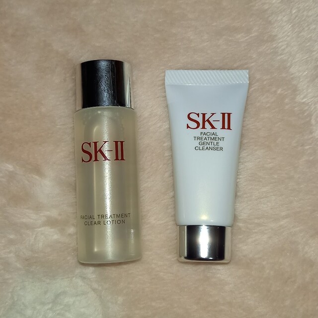 SK-II(エスケーツー)のSKｰⅡ　試供品　洗顔料　拭き取り用化粧水 コスメ/美容のスキンケア/基礎化粧品(洗顔料)の商品写真