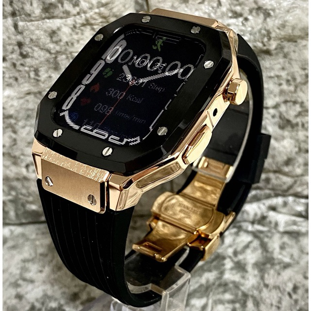 アップルウォッチ　カスタム メンズの時計(ラバーベルト)の商品写真