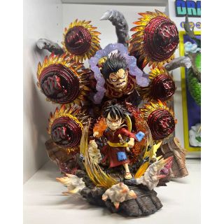 ワンピース ルフィ ギア4 ワーコレ フィギュア ガレージキット 2体