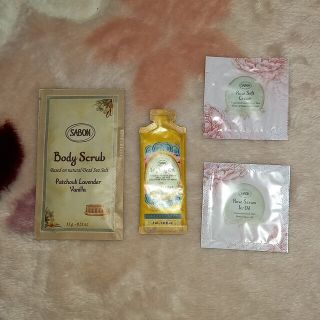 サボン(SABON)のSABON　サボン　試供品　スクラブ　ボディミルク　フェイスクリーム　美容オイル(サンプル/トライアルキット)