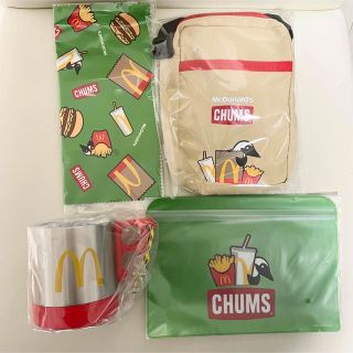 チャムス(CHUMS)のマクドナルド　福袋4点セット　2023 CHUMSコラボ(キャラクターグッズ)