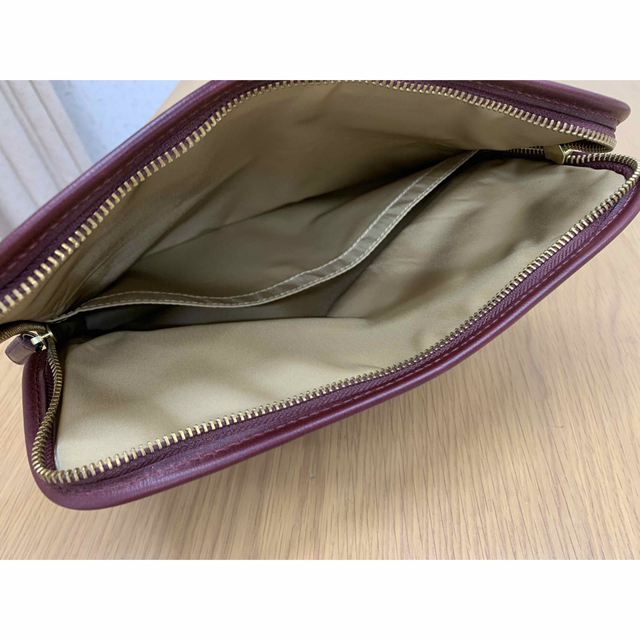 Felisi(フェリージ)のレア超美品⭐︎FELISI クラッチ・セカンドバッグ ボルドー  メンズのバッグ(セカンドバッグ/クラッチバッグ)の商品写真