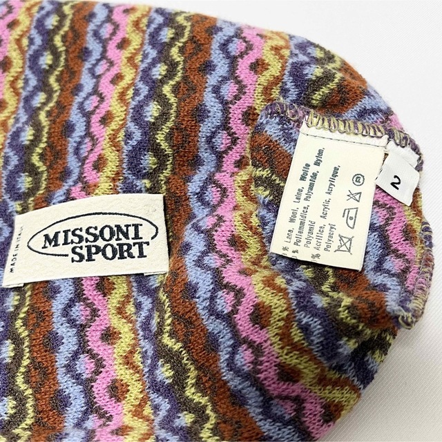 MISSONI ミッソーニ イタリア製 チェック カラフル リネン ジャケット