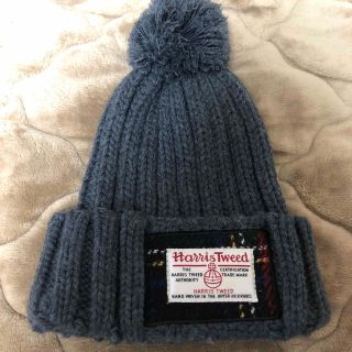 ハリスツイード(Harris Tweed)のハリスツイード　ニット帽(ニット帽/ビーニー)