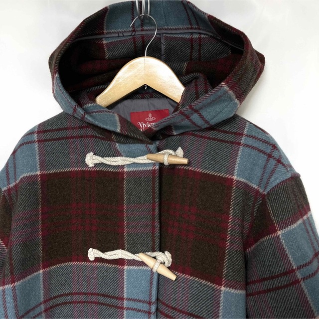 Vivienne Westwood チェック柄 ダッフルコート オーバーサイズ | wise