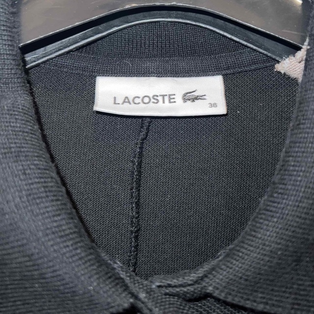 LACOSTE(ラコステ)のラコステ ベルトデザインポロシャツドレス レディースのワンピース(ロングワンピース/マキシワンピース)の商品写真