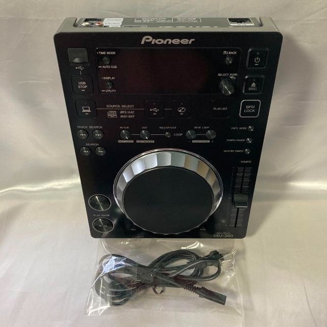 美品 DJ用CDプレーヤー パイオニア CDJ 350 Pioneer ブラック