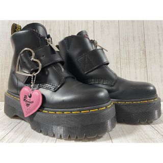 ドクターマーチン(Dr.Martens)のレア　マーチン×LAZY OAF☆LO BUCKLE BOOT☆超厚底Ｆジップ(ブーツ)