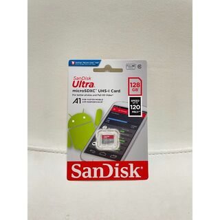 サンディスク(SanDisk)の128GB 高速120M/秒SanDisk microSD マイクロSDカード(その他)