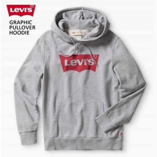 リーバイス(Levi's)の【Levi's／リーバイス】スウェット パーカー フーディーメンズM相当・グレー(パーカー)