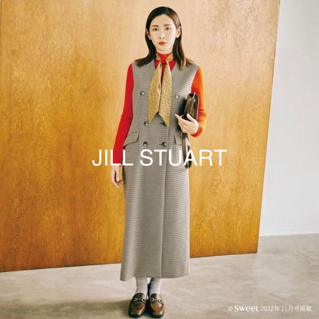 JILLSTUART(ジルスチュアート)の2022AWJILLSTUARTポリーナワンピース レディースのワンピース(ロングワンピース/マキシワンピース)の商品写真