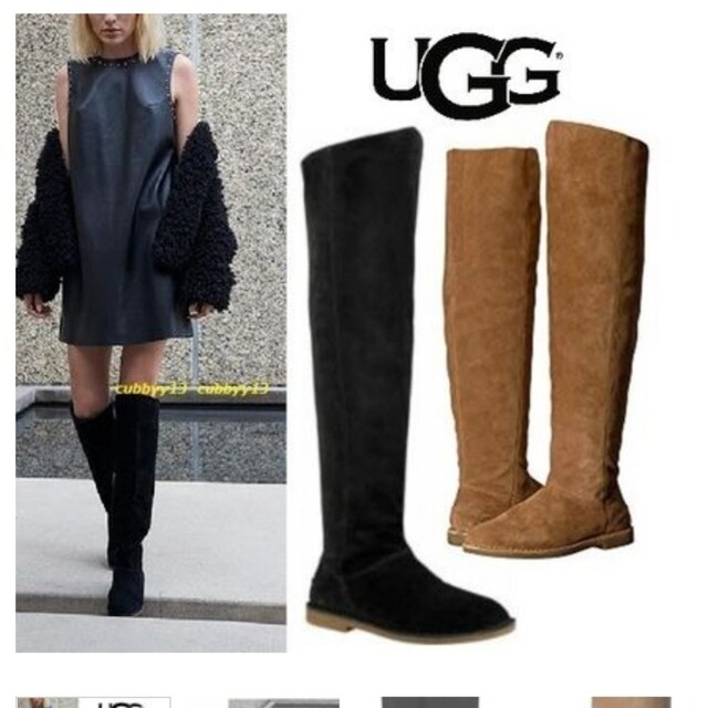 UGG(アグ)の《大幅値下げ中》《最終値下げ》シンプルニーハイ UGG ロングブーツ レディースの靴/シューズ(ブーツ)の商品写真