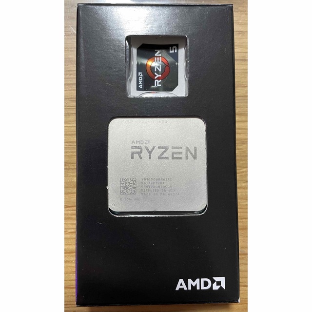 【動作確認済】AMD Ryzen5 1600 クーラー付 2