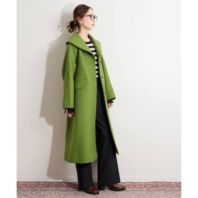2022公式店舗 - IENA IENA メルトンショールカラーコート BOUCLE LA