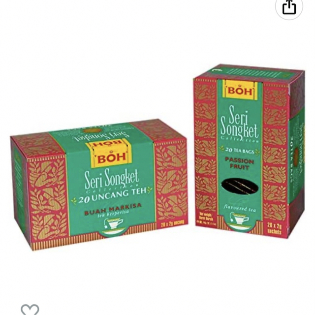 BOH(ボー)のBOH 紅茶　ティーバッグ　3種類 食品/飲料/酒の飲料(茶)の商品写真