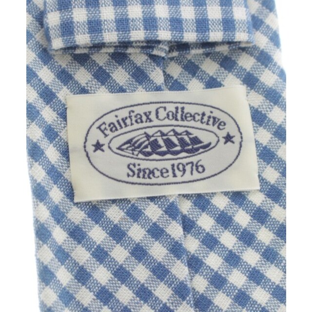 FAIR FAX(フェアファクス)のFAIRFAX フェアファックス ネクタイ - 青x白(ギンガムチェック) 【古着】【中古】 メンズのファッション小物(ネクタイ)の商品写真