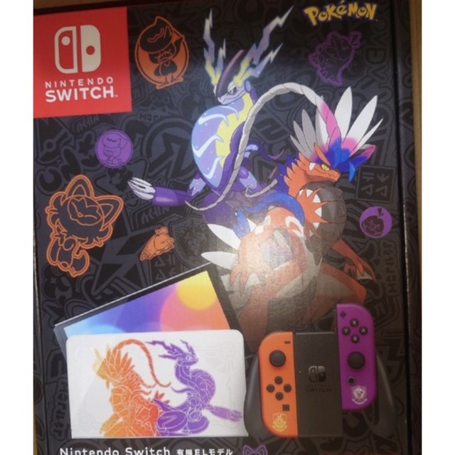 Switch 本体 有機EL ポケモンスカーレット・バイオレットエディション Switch 本体 有機EL ポケモンスカーレット・バイオレットエディション