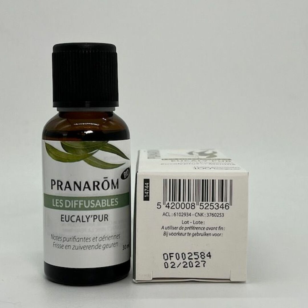 PRANAROM(プラナロム)のプラナロム ルームコロン「ユーカリピュア」BIO 30ml PRANAROM コスメ/美容のリラクゼーション(エッセンシャルオイル（精油）)の商品写真