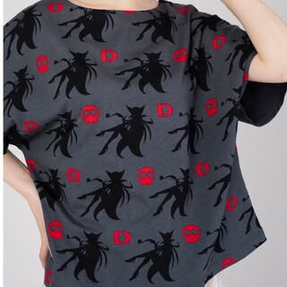グラニフ(Design Tshirts Store graniph)の新品！グラニフ ヤッターマン ドロンジョ様 Tシャツ フリーサイズ レディース(Tシャツ(半袖/袖なし))