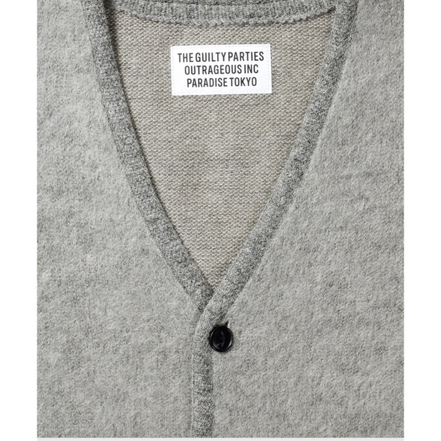 WACKO MARIA PREMIUM MOHAIR KNIT CARDIGAN