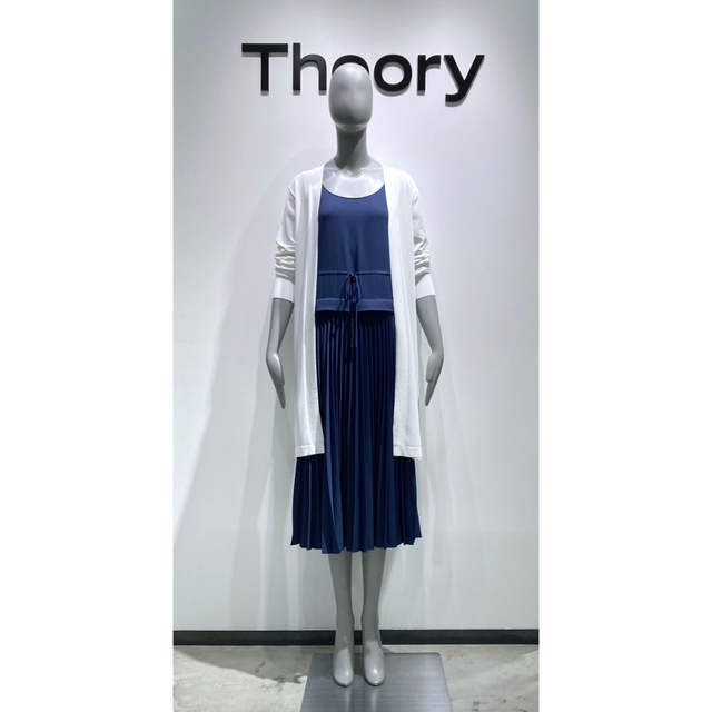 theory(セオリー)のTheory 21ss プリーツワンピース レディースのワンピース(ロングワンピース/マキシワンピース)の商品写真