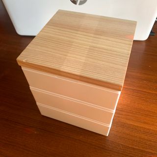 ムジルシリョウヒン(MUJI (無印良品))の新品365 methods ホームデリボックス 13cm 3段　お重　お弁当箱(弁当用品)