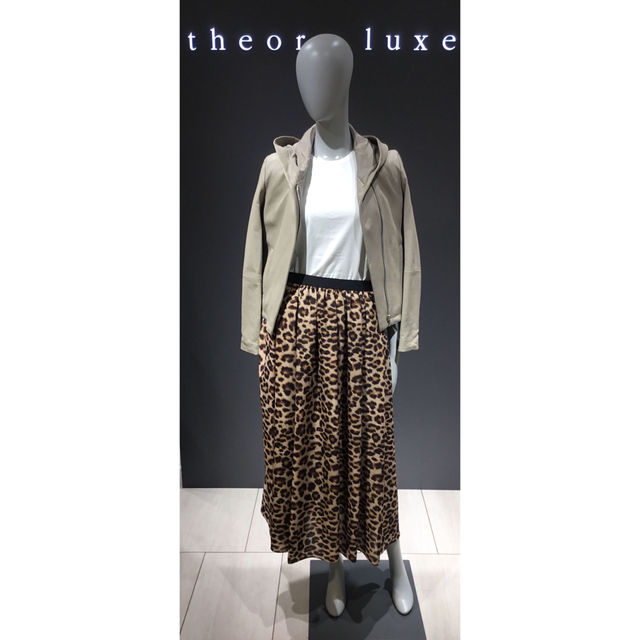 Theory luxe 19aw ラムレザーフーデットジャケット