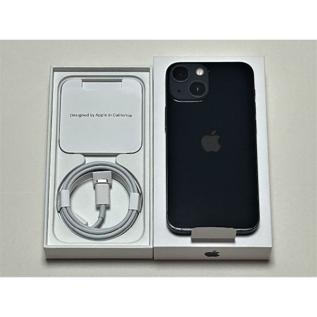 iphone 13 mini ミッドナイト 128GB SIMフリー 極美品!!