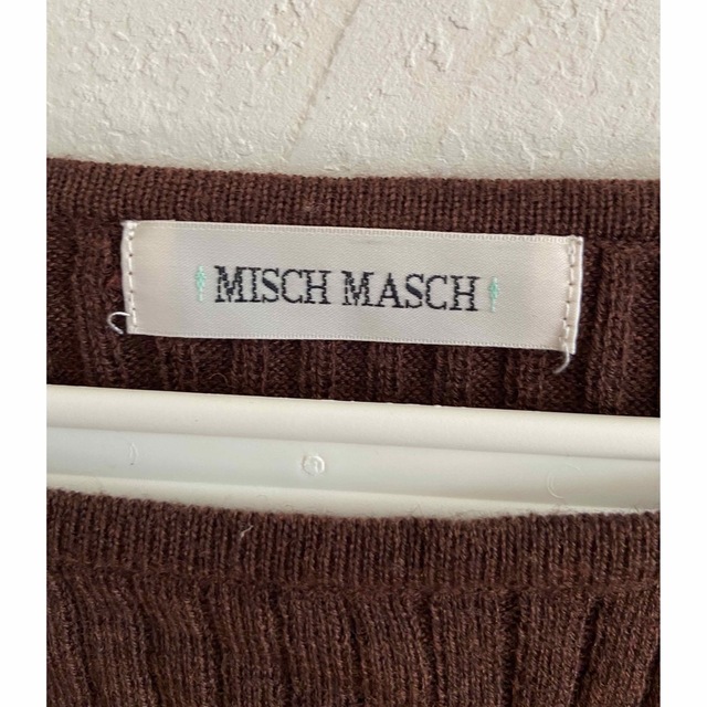 MISCH MASCH(ミッシュマッシュ)のMISCH MASCH ミッシュマッシュ 長袖ブラウス セーター ウール混 M レディースのトップス(ニット/セーター)の商品写真