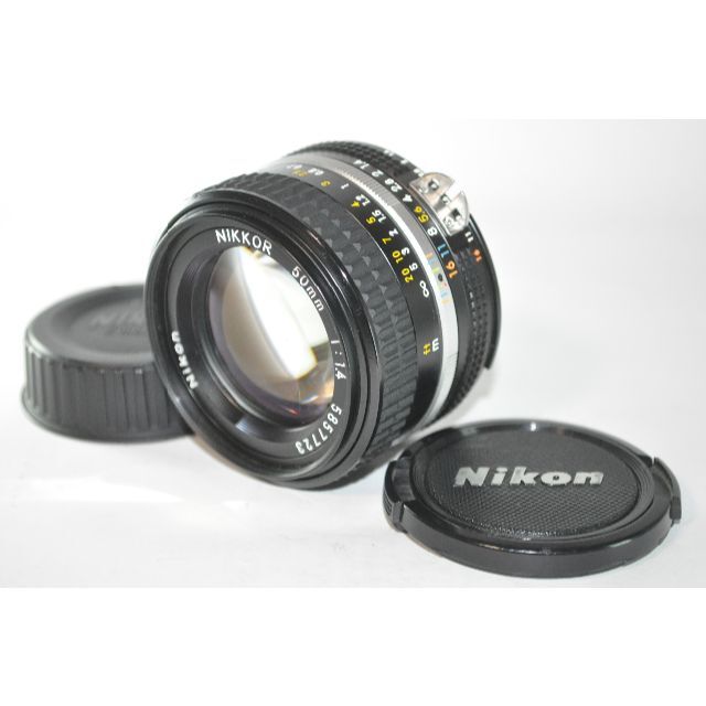 ★整備実写美品 Nikon ニコン NIKKOR 50mm F1.4 Ai-s★