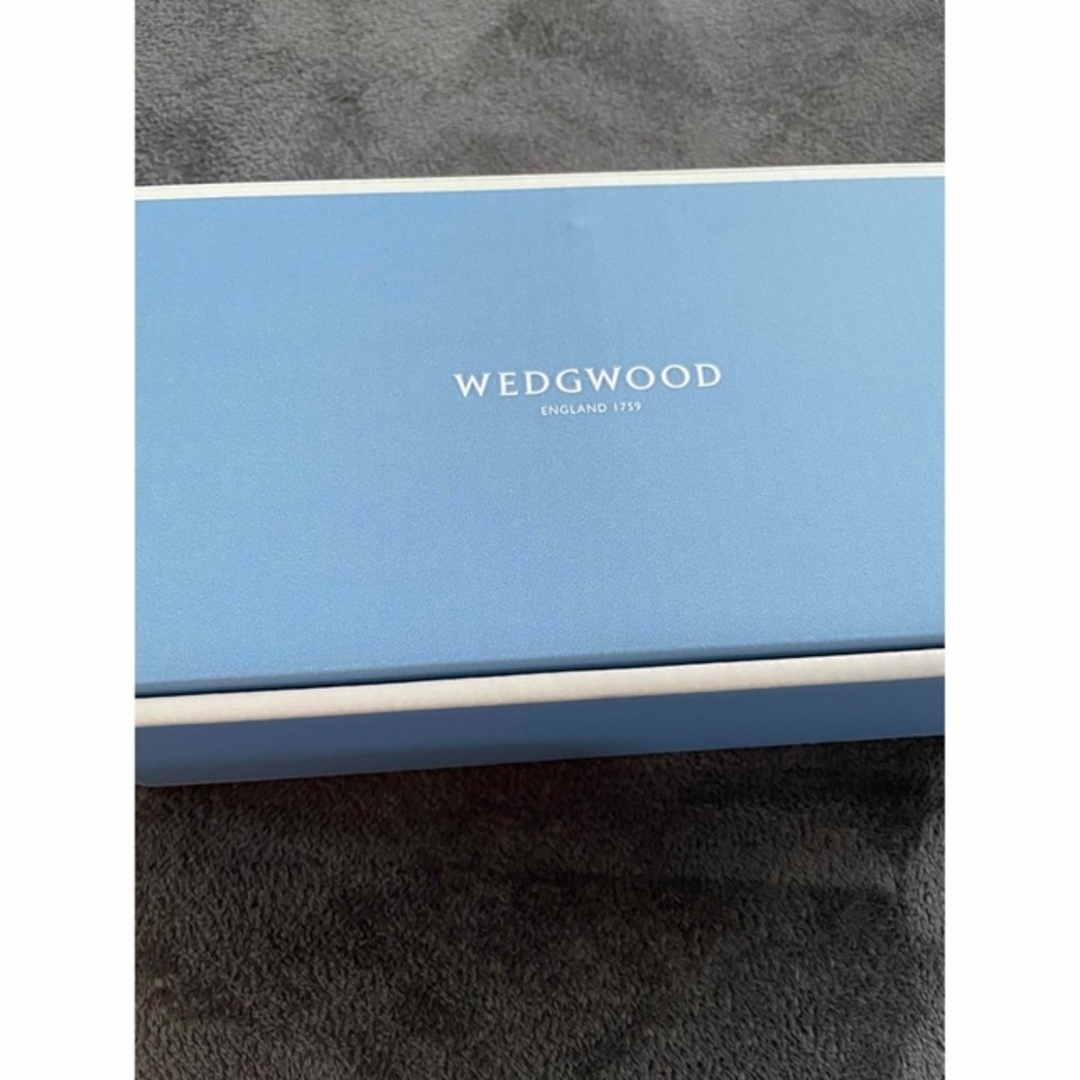 WEDGWOOD(ウェッジウッド)の【新品未使用】WEDGWOOD   ティーカップ&ソーサー　ペア インテリア/住まい/日用品のキッチン/食器(食器)の商品写真